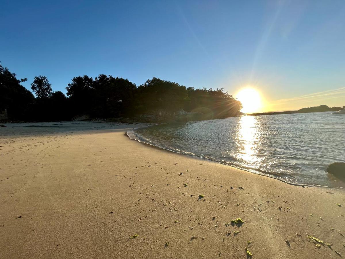 Villa Playa Portomayor Bueu Esterno foto